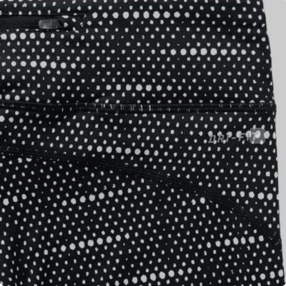 Nike womens Epic Run Printed Tights black/white size XS - Picture 3 of 3